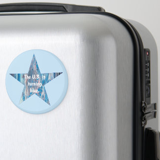 Les États-Unis virent au bleu, magnets étoile abst