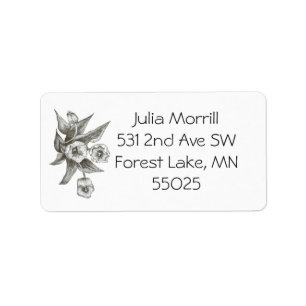 Les étiquettes de adresse de Julia