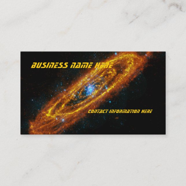 Les étoiles d'Andromeda Cartes de visite (Devant)