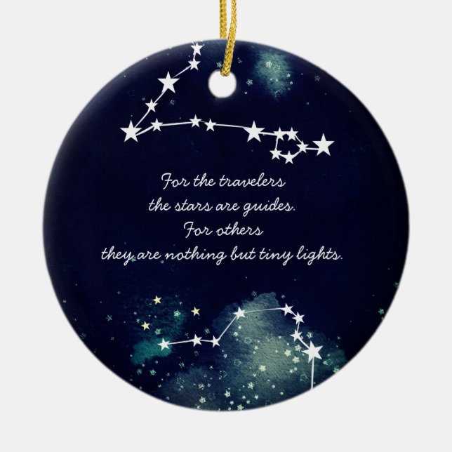 Les étoiles et les ornements du Petit Prince (Devant)