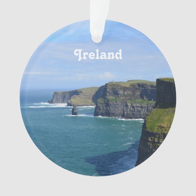 Les falaises de l'Irlande de Moher (devant)