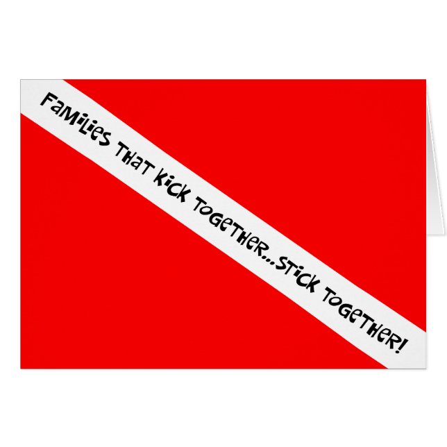 Les Familles De Scuba S'Enchaînent Stick Ensemble (Devant horizontal)