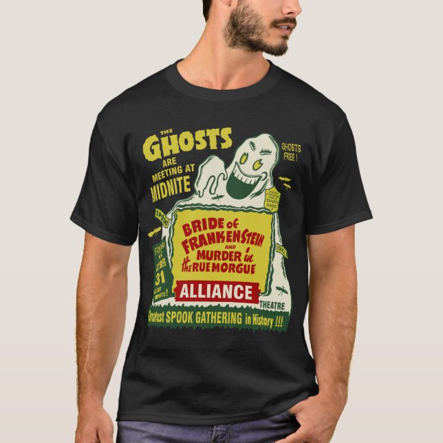 Les fantômes se réunissent au T-shirt de Midnite (Devant)