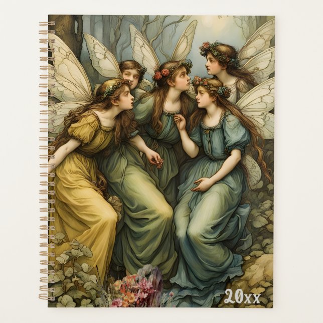 Les fées dans la forêt (Devant)