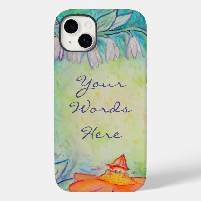 Les fées dans le coque iphone du jardin (Verso)