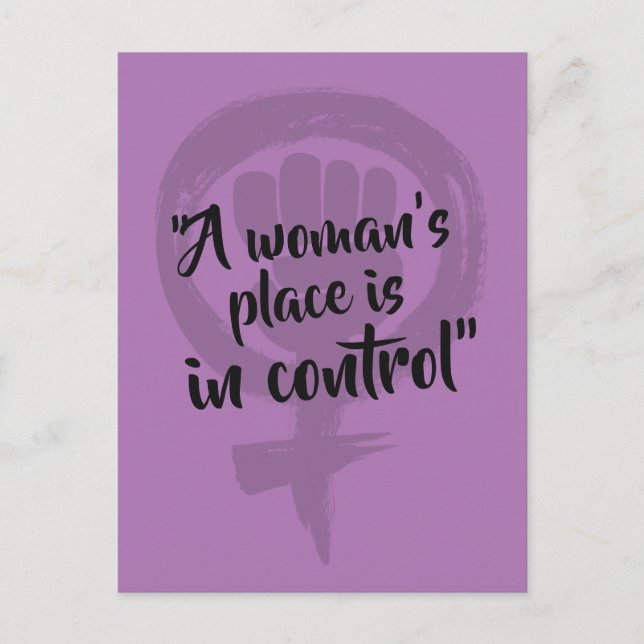 Les femmes au contrôle de la carte postale (Devant)