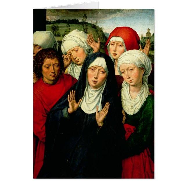 Les femmes saintes, panneau droit (Devant)