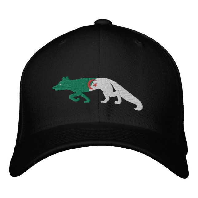 Les Fennec Algeria 2014 flag embroidered cap (Front)