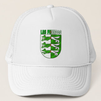 Les Fennecs Algeria flag Coat of Arms Trucker Hat