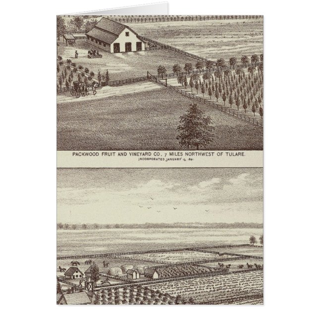 Les fermes de Tulare (Devant)