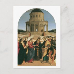 Les fiançailles de la Vierge - Cartes postales de