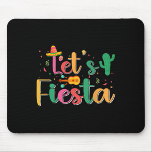 Le's Fiesta Cinco De Mayo Family Matching Mexican Mouse Pad