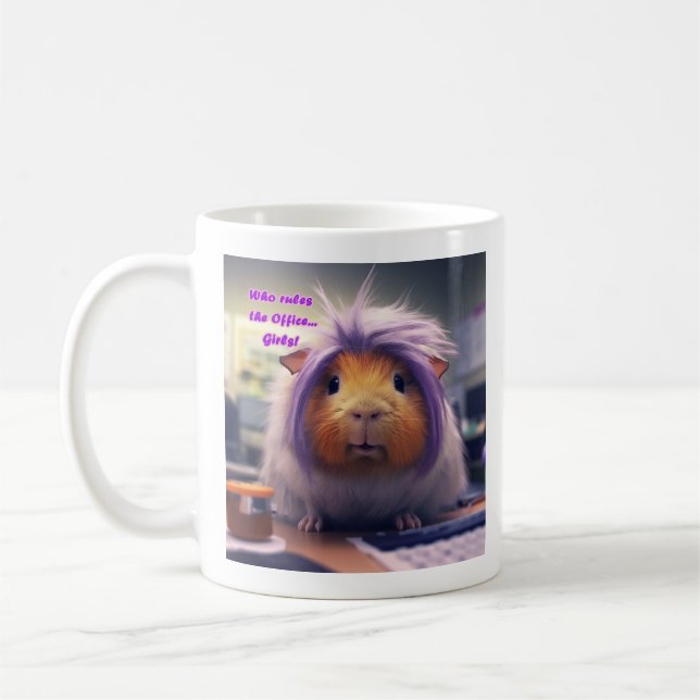 Les filles de bureau gouvernent la Mug de café de  (Gauche)