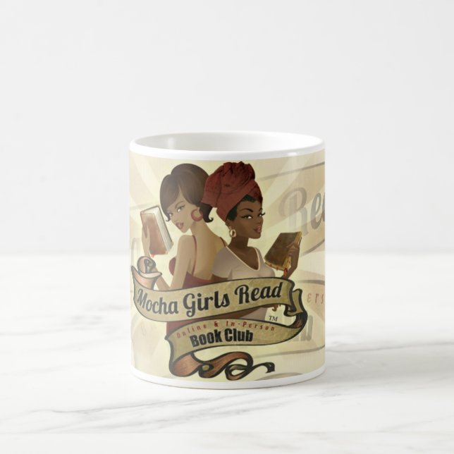 Les filles de moka ont lu la tasse 2 de logo (Centre)