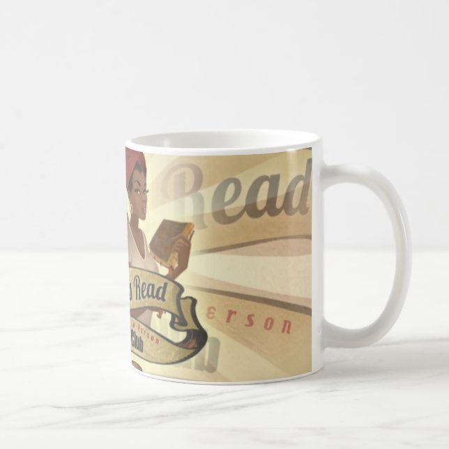 Les filles de moka ont lu la tasse de logo (Droite)
