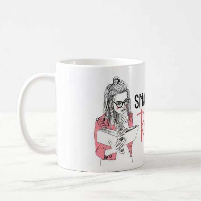 Les filles futées ont lu la tasse Romance (Gauche)
