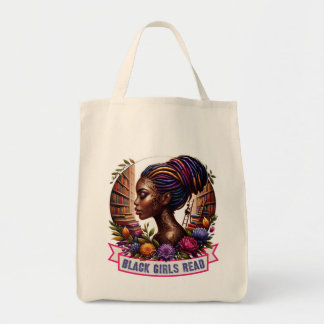 Les filles noires lisent | Sac fourre-tout à budge