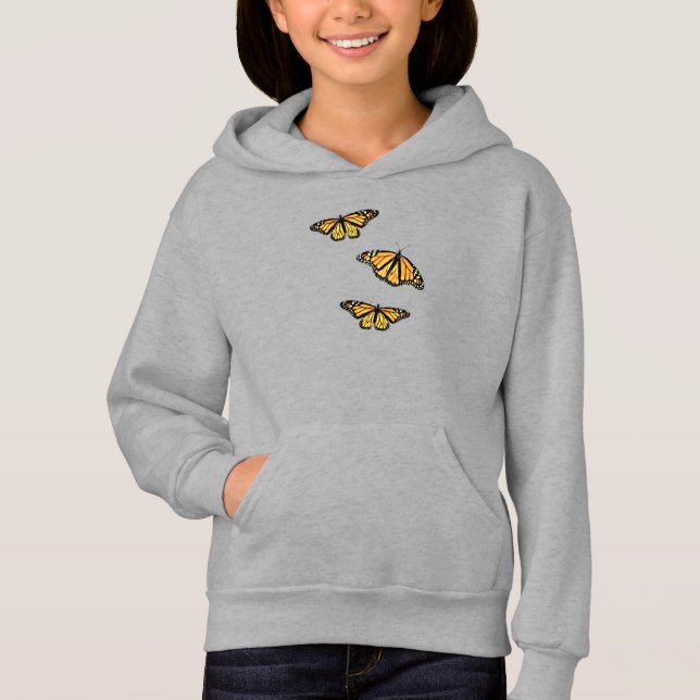 Les filles Sweat - shirt à capuche de transfert Tr (Devant)