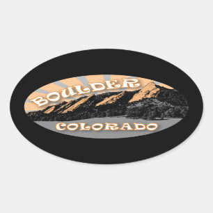 Les Flatirons, Chautauqua Park, Stickers Boulder