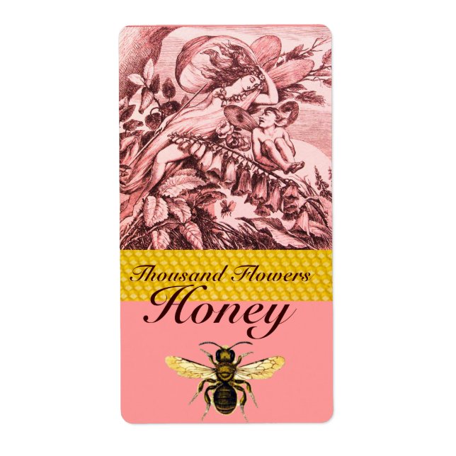 LES FLEURS DE PRINTEMPS ROMANTIQUES HONEY BEE, BEE (Devant)