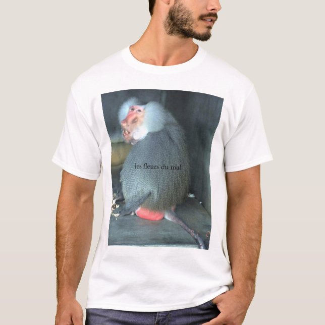 les fleurs du mal - baboon T-Shirt (Front)