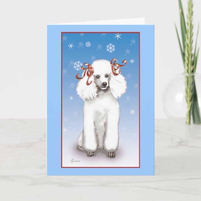 Les flocons de neige de la canicule blanche Cartes (Devant)