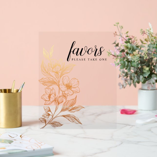 "Les Flores D'Or De L'Amour" | Cadeaux de mariage (Mariage)