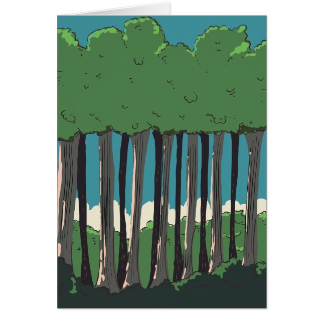 Les forêts japonaises (Devant)