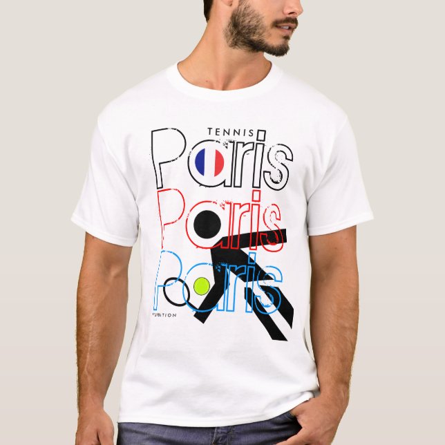 Les Français de tennis de Paris ouvrent le T-shirt (Devant)