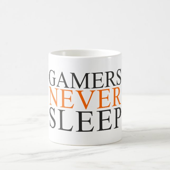 Les Gamers ne dorment jamais. Tasse (Centre)
