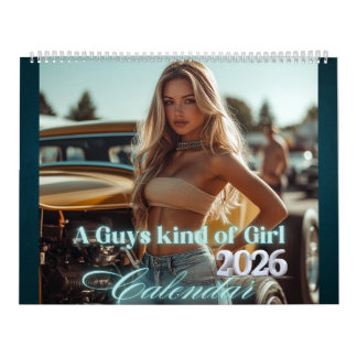 Les gars, genre de calendrier pour filles