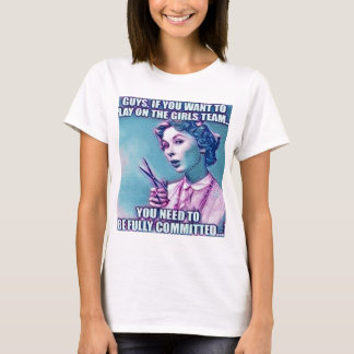 Les gars veulent être sur le t-shirt de l'équipe d