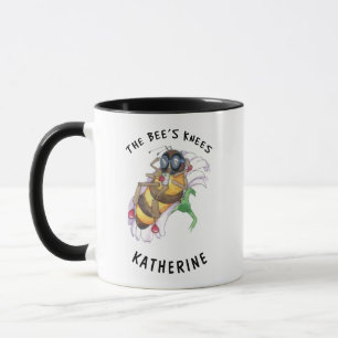 Les genoux de l'abeille tasse personnalisée