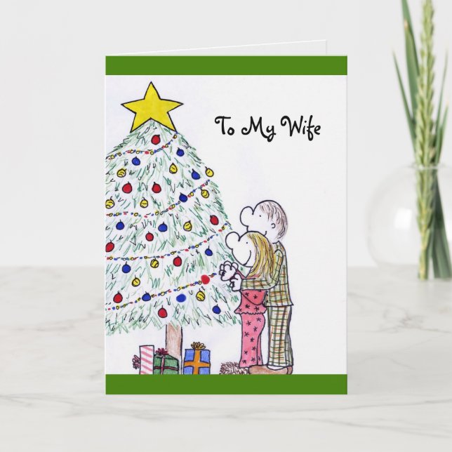 Les gens de Lizzy joignent Noël à ma carte de femm (Devant)