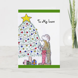 Les gens de Lizzy Joyeux Noël à ma carte d'amour