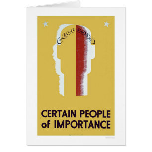 Les gens d'importance WPA 1937