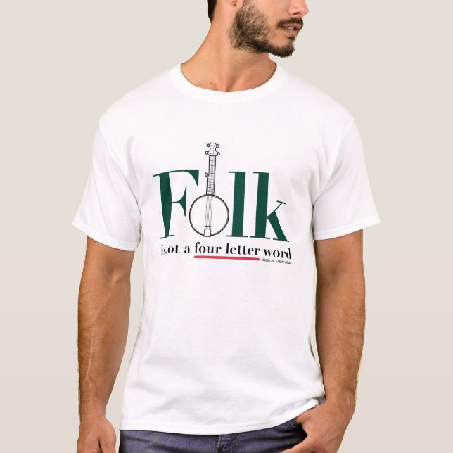 Les gens ne sont pas un T-shirt de mot de quatre (Devant)