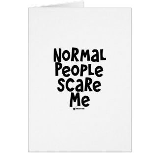 Les gens ordinaires me font peur