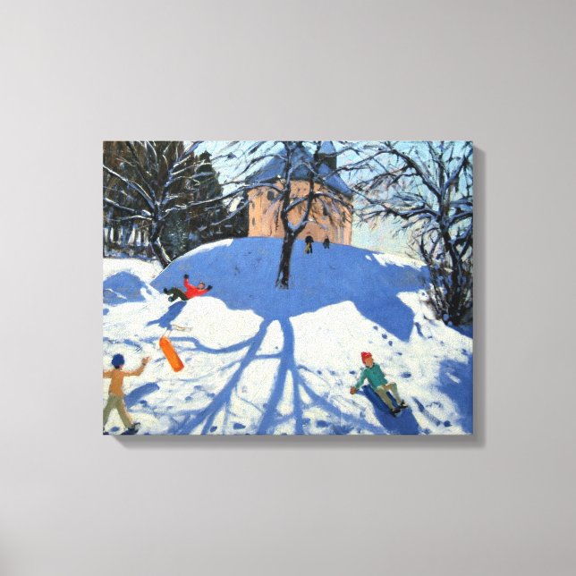 Les Gets Canvas Print (Front)