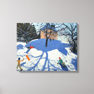 Les Gets Canvas Print