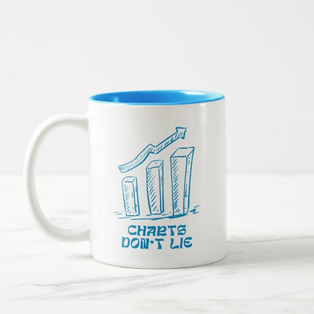 Les graphiques ne mentent pas Mug (Gauche)