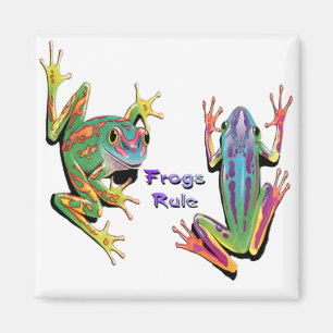 Les grenouilles Magnets