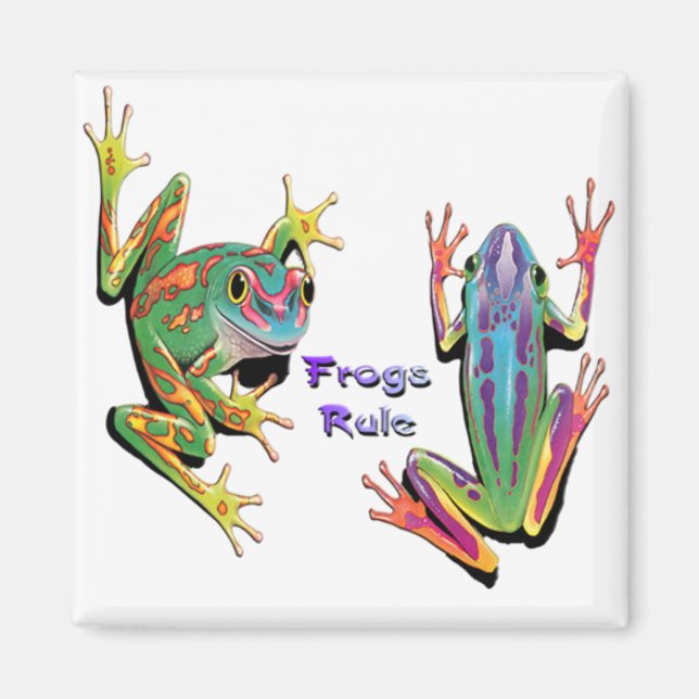 Les grenouilles Magnets (Devant)
