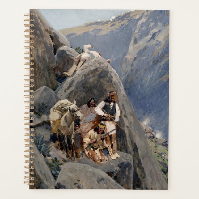 Les guerriers d'Apache : une embuscade sur la cava (Devant)