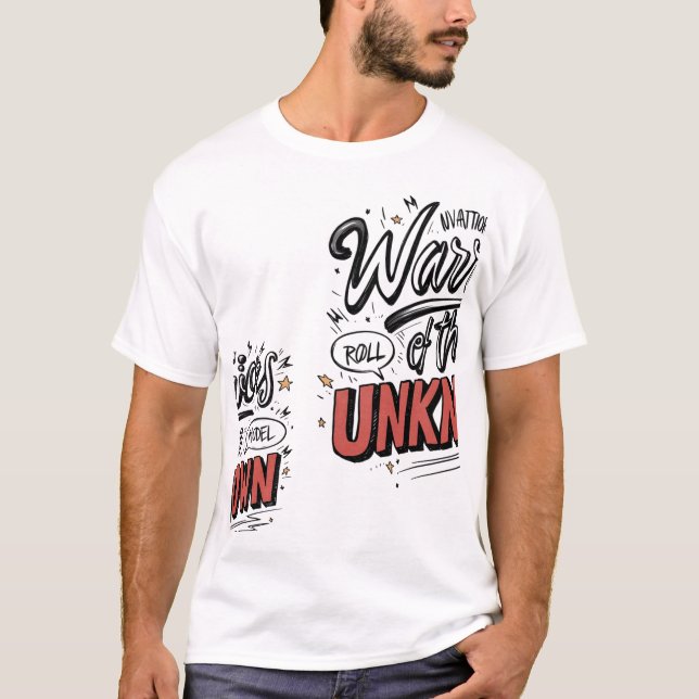 Les Guerriers De L'Inconnu 👕 T-Shirt De Base ✅ (Devant)