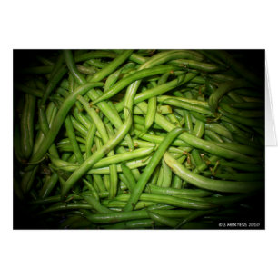 Les haricots verts sous les projecteurs