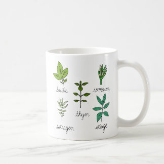Les herbes coffee mug