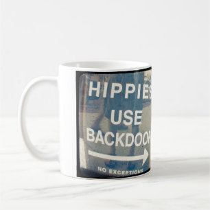 Les hippies utilisent la tasse secrète