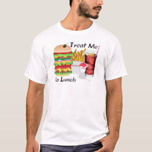 Les hommes me traitent pour déjeuner T-shirt