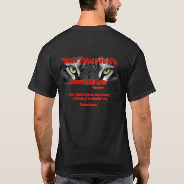 Les hommes savent que tu es T-shirt (Dos)